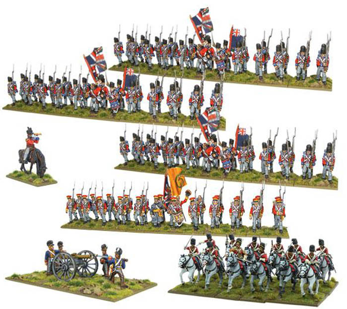 British starter army (Waterloo Campaign)