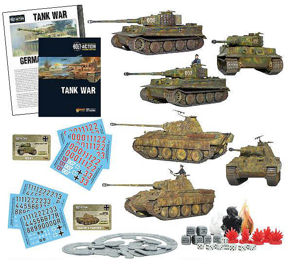 Tank war German starter set