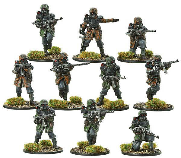 Waffen-SS shocktrooper squad (10) Waffen-SS shocktrooper squad (10)