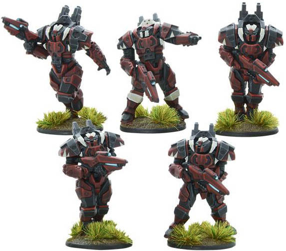 Algoryn Hazard command squad Algoryn Hazard command squad