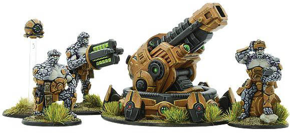 Boromite Heavy support team with mag mortar Boromite Heavy support team with mag mortar