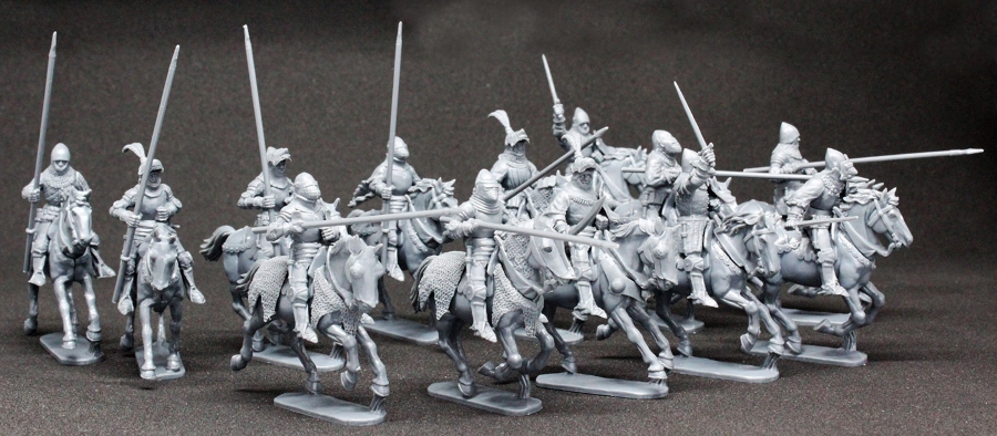 Agincourt mounted knights 1415-29