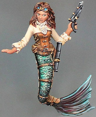 Serina the Clockwork Mermaid