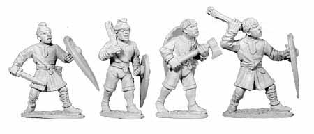 DA1034 Norman Unarmoured Hand Weapons (4)