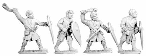 DA1044 Normans Unarmoured with Slings (4)