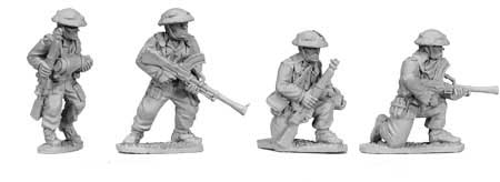 WW2187 British Infantry Bren Gun Teams (4)