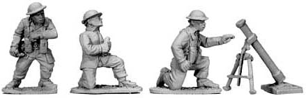 WW2193 British Mortar Team