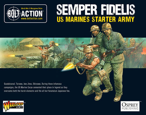 Bolt Action Starter Army - US Marine Corps Starter Army