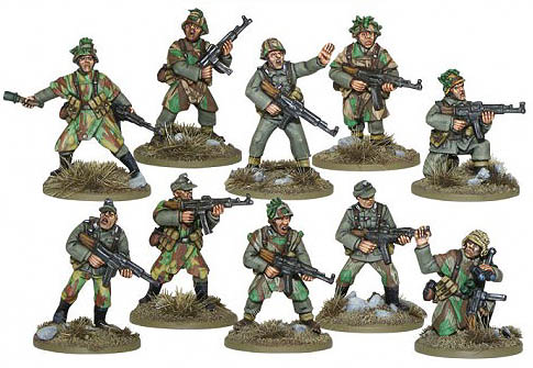 German veteran grenadier squad