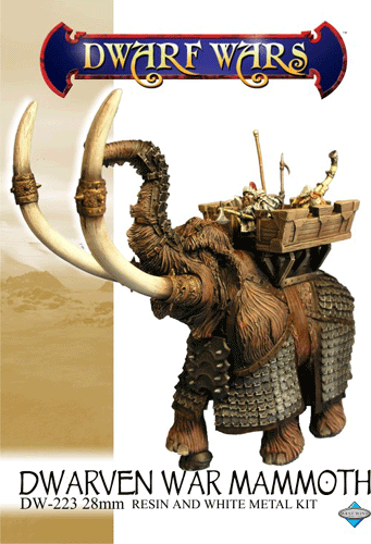 Mercenary Dwarf War Mammoth
