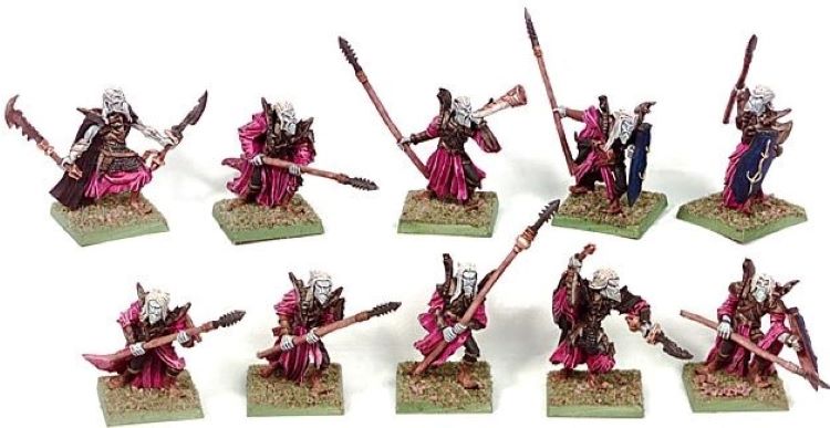 Death Elf Spear Regiment