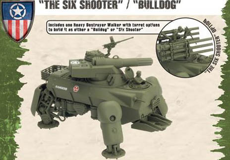 Dust Heavy Assault Walker "Bull Dog" (Allies) Dust Heavy Assault Walker "Bull Dog" (Allies)