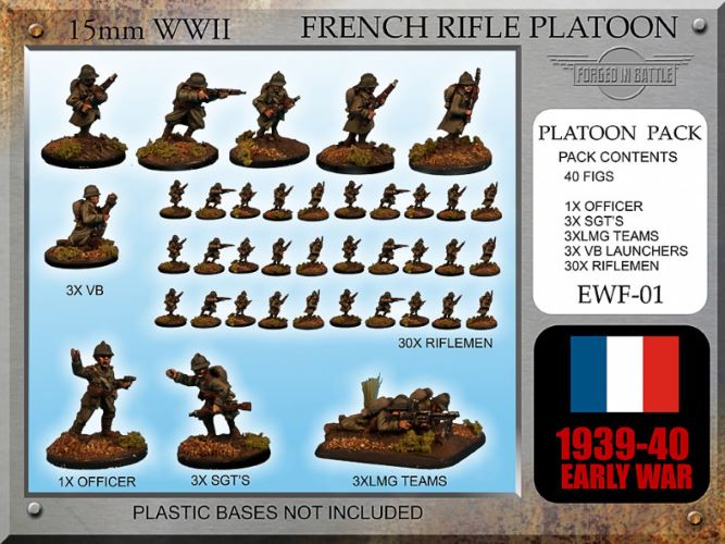 Early war French rifle platoon (40)