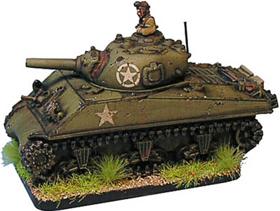 15mm M4A3 Sherman (wet) 105mm (2)