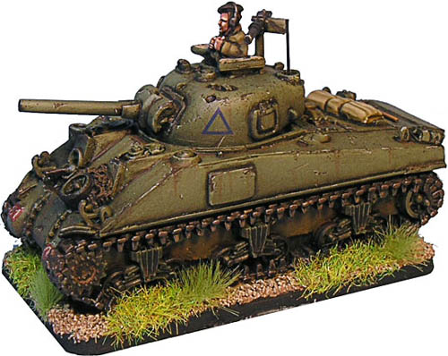 15mm M4A4 Sherman V 75mm (4)