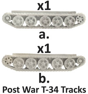 Post War T-34 Tracks Post War T-34 Tracks