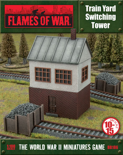 Train yard switching tower Train yard switching tower