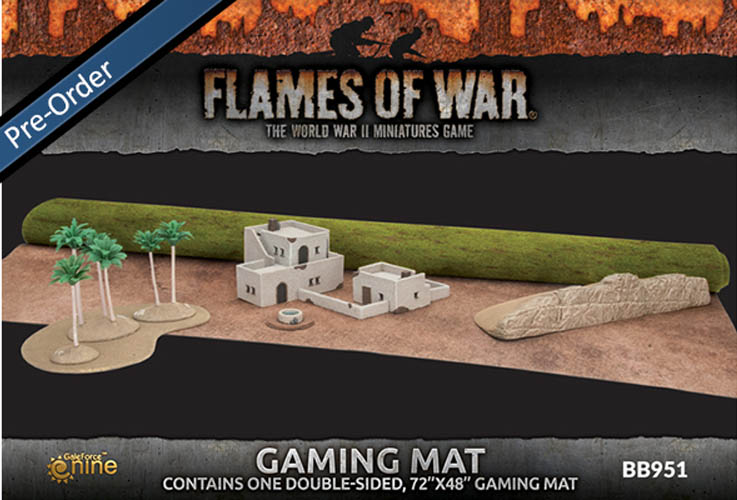 Desert Gaming Mat (6x4 fot) Desert Gaming Mat (6x4 fot)
