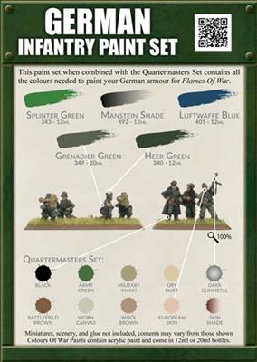 German Infantry Paint Set