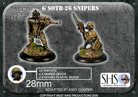 German Mech Grenadier Snipers (SHS)