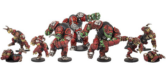 DreadBall - Greenmoon Smackers Team Booster DreadBall - Greenmoon Smackers Team Booster