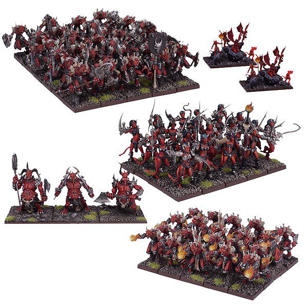 Kings of war Forces of the abyss starter army set (2015)
