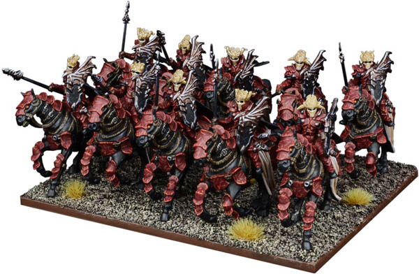 Kings of war Forces of the abyss horsemen regiment (10)