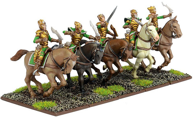 Kings of war Elf silverbreeze cavalry troop