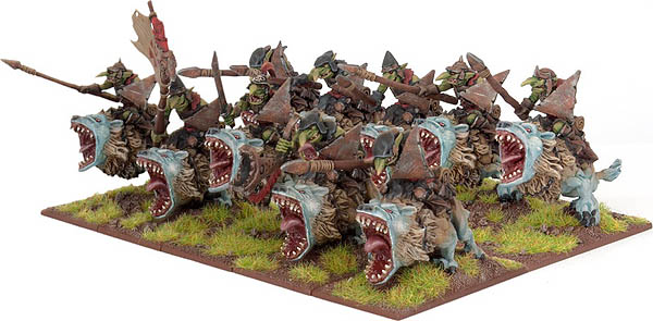 Kings of war Goblin flebag riders