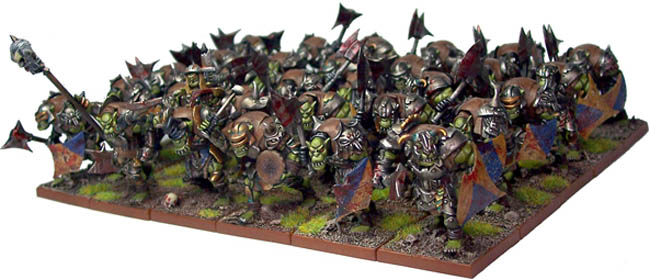 Kings of war Orc ax horde