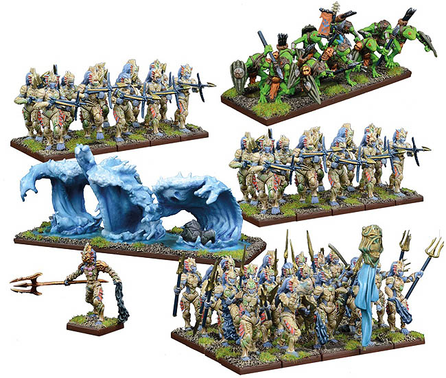Kings of war Trident realm of Neritica starter army