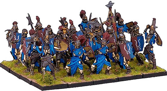 Kings of war Undead revenant regiment