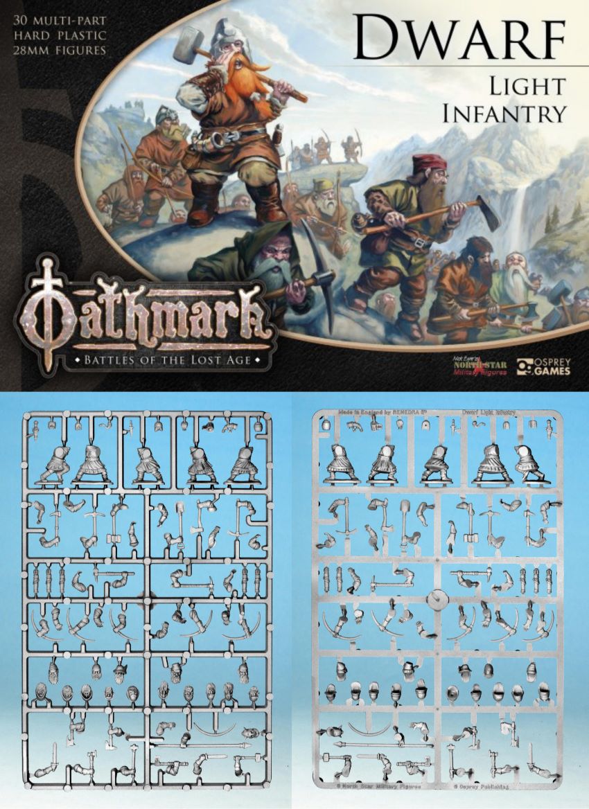 Oathmark Dwarf light infantry (30)