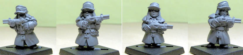 Light Infantry Scrunties with shotguns (4)