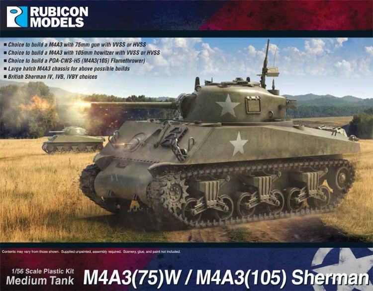 M4A3(75)W/M4A3(105) Sherman