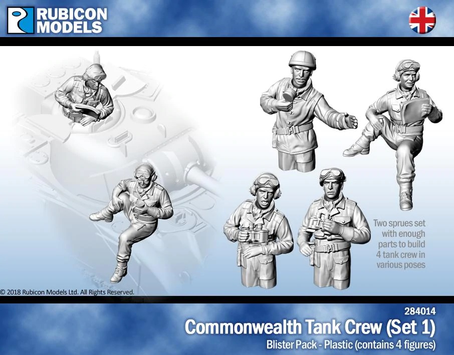 Commonwealth tank crew (4)