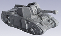 GS117 B-2(f) 105mm SPG on char B-1hull