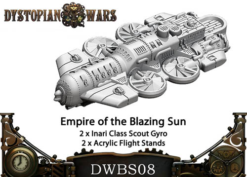 Empire of The Blazing Sun Inari class Scout Gyro (2)