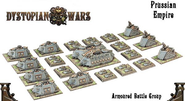 Prussian Empire Armoured Battle Group