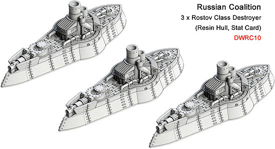 Russian Coalition Rostov Class Destroyer (3)