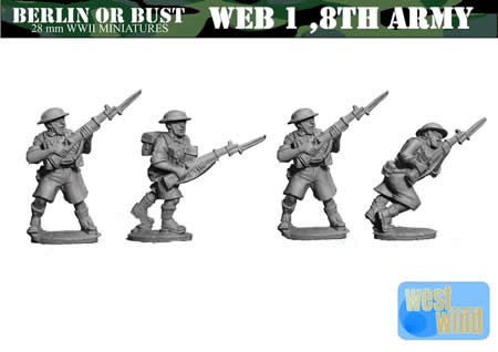 Eigth Army British Rifles Eigth Army British Rifles