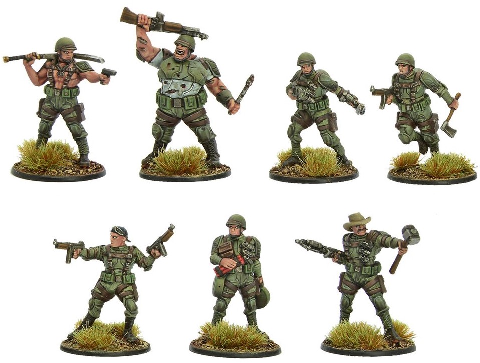US Paragon squad US Paragon squad