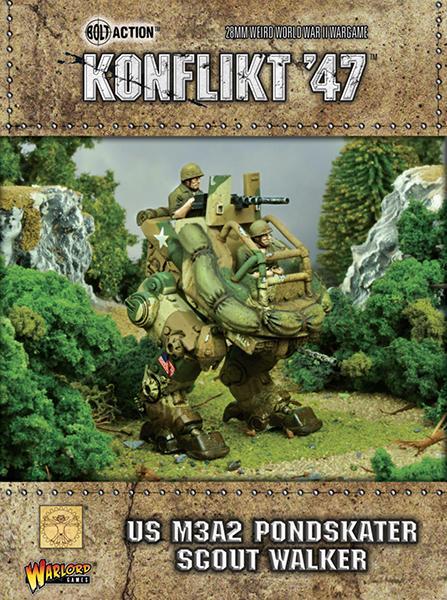 US M3A2 Pondskater scout walker US M3A2 Pondskater scout walker