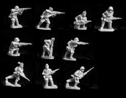 Russian Rifles Attacking