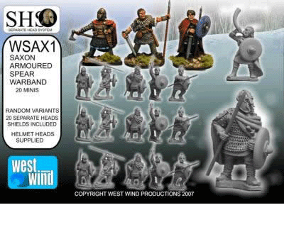 Saxon Armoured Spear Warband (SHS) (20)