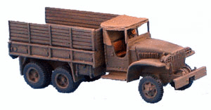 GMC 2 1/2 tonne truck 6x6 w/Open Back