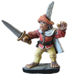 0133 Hero with feathered hat and cloak 0133 Hero with feathered hat and cloak