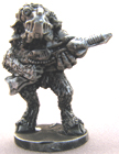 3242a Phagon Beastman with laser rifle - standing