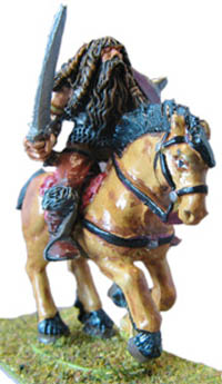 T0395 Cavalry; Hero with Mail Shirt; Sword