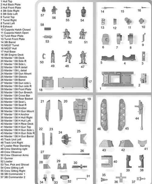 15mm Panzer 38(t) with Marder options (1) 15mm Panzer 38(t) with Marder options (1)